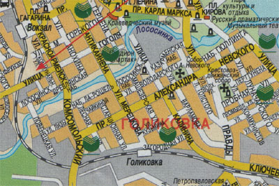 Карта Володарского района. Подробная топографическая карта Астраханской области - Володарский р-он